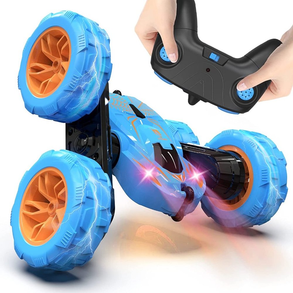 RC Stunt Car with Double Sided 360° Flips Off Road & USB Charging